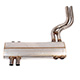 SILENCIEUX D'ECHAPPEMENT TR5-TR6 1967-1976 (INOX)