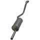 SILENCIEUX D'ECHAPPEMENT TR7 (ARRIERE) ACIER