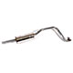 SILENCIEUX D'ECHAPPEMENT TR7 (ARRIERE) INOX