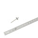 RIVET/CLIP 2.7 x 12.5 x 8mm (BAGUETTE DE TOUR DE CAISSE MGB)