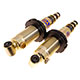 AMORTISSEUR SPITFIRE (SPORT) REGLABLE "GAZ SH" (AVANT) LA PAIRE (FILETES)