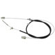 CABLE DE FREIN A MAIN MGB (PONT TUBE) 4 SYNCHROS (JANTE A RAYONS)