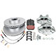 KIT DE CONVERSION DISQUES/ETRIERS MGB (4 PISTONS) VENTILES