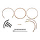 KIT DE DURITE/CANALISATION D'ESSENCE SPITFIRE 1970-1975