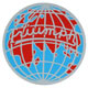 AUTOCOLLANT GLOBE "TRIUMPH"