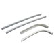 CORNIERES D'ARMATURE LATERALE BOIS DE CAPOTE AUSTIN-HEALEY (kit)
