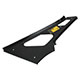 MONTANT ARRIERE MGBGT 1965-1980 (INTERIEUR/GAUCHE)