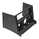 CONSOLE CENTRALE/TDB MGB 1974-1980 (AUTORADIO) NOIR (CAD)