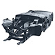 AUSTIN HEALEY BJ7 (COQUE INTERIEUR) COMPLETE