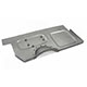 DEMIE-CLOISON (DROIT) DE PLANCHER ARRIERE (VERTICAL) AUSTIN-HEALEY