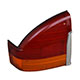CABOCHON DE FEU ARRIERE TYPE LUCAS () JAGUAR XJS (GAUCHE)
