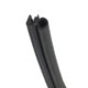 JOINT DE CUSTODE/VITRE ARRIERE MGBGT (NYLON) NOIR (DROIT)