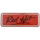 BADGE DE CALANDRE MINI RECTANGLE "RED HOT"