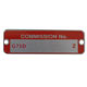 PLAQUE CHASSIS (NUMERO DE COMMISSION) MGBV8 (G75D-Z)