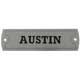PLAQUE DE CACHE-CULBUTEURS "AUSTIN" (RIVET)