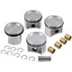 PISTON SERIE-A 1275cc (DISH 6cc) "OMEGA" FORGE (FLOTTANT) STD (+60) LES 4