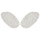 GRILLE DE PARE-CHOCS MGF 1996-2002 (LATERAL) BAS DE CAISSE (LA PAIRE) INOX