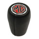 POMMEAU DE LEVIER DE VITESSES MGB/SPRIGET (CUIR)