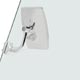 MIRROR QUARTERLIGHT OBLONG FLAT GLASS