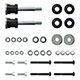 SILENT-BLOC DE BERCEAU ARRIERE MINI (KIT) 1959-1976 (POLY) +VISSERIE