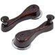 MANIVELLE DE VITRE MINI MGB SPRIGET TR7 JAGUAR ADO16 (BOIS/RONCE DE NOYER)