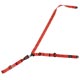 CEINTURE ARRIERE (3 POINTS) SANS ENROULEUR (ROUGE)