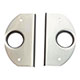 CACHE DE FINITION DE SOCLE D'ARMATURE DE CAPOTE AUSTIN-HEALEY (PAIRE)