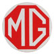BADGE "MG" ROUGE