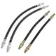 DURITE/FLEXIBLE DE FREIN (CAOUTCHOUC) SPITFIRE  (AVANT + ARR)