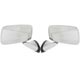RETROVISEUR EXTERIEUR MINI/MGB/SPRIGET (CLASSIQUE) INOX (PLAT) PAIR