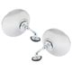 RETROVISEUR EXTERIEUR TYPE LUCAS 406 "VIS"  (CONVEXE) LA PAIRE