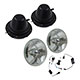 KIT CONVERSION LED OPTIQUE 7’’ (CERCLAGE VISSE) AVEC VEILLEUSES (TRIPOD)