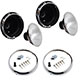 BOL DE PHARE 7" (KIT COMPLET) TYPE LUCAS 700 (CODE EUROPEEN) SANS VEILLEUSE