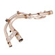 PIPE ASSY HEATER TO RAIL STAINLESS STEEL