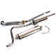 TR7 EXHAUST SYSTEM (STAINLESS STEEL) STANDARD TAILPIPE