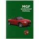 LIVRE/MANUEL D'ATELIER MGF