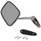 RETROVISEUR EXTERIEUR RECTANGULAIRE "BLF" LARGE (INOX) PLAT