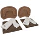 MOUSSE DE SIEGE TR2-TR3-TR4 1953-1964 (DOSSIER ET ASSISE) LA PAIRE