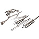 LIGNE D'ECHAPPEMENT GT6 MK2/MK3 (INOX) + COLLECTEUR (INOX) TWIN BOX