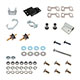 KIT DE MONTAGE D'ECHAPPEMENT MGB V8 (COMPLET) COMPETITION