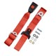 LAP BELT 2 POINT MOUNTING SECURON (RED)