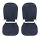 HOUSSE DE SIEGE SPRIGET 1970-1980 (SANS APPUIE-TETE) SKAI (NAVY)