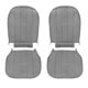 HOUSSE DE SIEGE SPRIGET 1970-1980 (SANS APPUIE-TETE) SKAI (GRIS)