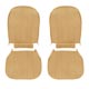 HOUSSE DE SIEGE SPRIGET 1970-1980 (SANS APPUIE-TETE) SKAI (BISCUIT)
