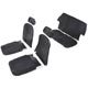  PACK DE HOUSSE DE SIEGE MINI  "MONTE-CARLO" (NOIR) 84-92 (INCLINABLE)
