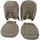 HOUSSE DE SIEGE TR3A-TR4 (AVANT) BEIGE-DAIM/BLANC (1G)