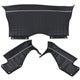 HOUSSE DE SIEGE TR4A (SKAI) NOIR PASSEPOIL BLANC ARRIERE