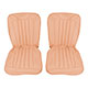 HOUSSE DE SIEGE MGA (BEIGE) "DELUXE" CUIR