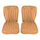 HOUSSE DE SIEGE MGA (BISCUIT) "DELUXE" CUIR