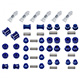 KIT DE SILENT-BLOC MGC (AVANT) POLYURETHANE ("POLYBUSH")